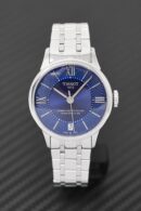 Tissot Ladies Automatic Watch Chemin Des Tourelles Powermatic 80 Blue - T099.207.11.048.00